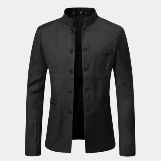 Jacke mit Kragen im Wappendesign – Regal Edition