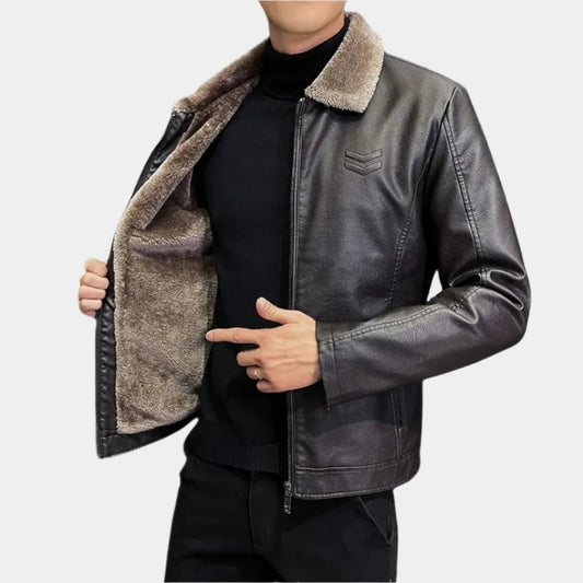 Imperial-Luxus Shearlingjacke