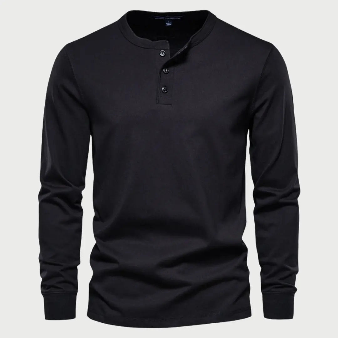 Langarm-Henley Torino“
