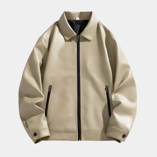 Elite Vegane Lederjacke mit Stilgarantie