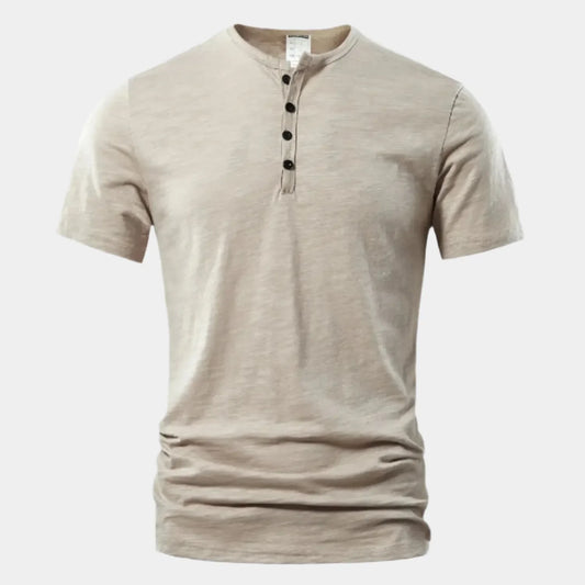 Essentielles Henley-T-Shirt Roma