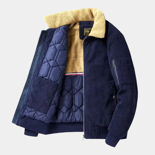 Bomberjacke aus Samtcord